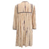 Women's Ba&Sh Isabella Tie-Dyed Mini Dress in Cream Viscose