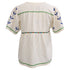 Women's Ba&Sh Kimber Embroidered Blouse in White Cotton