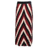 Women's Ba&Sh Hendy Pleated Midi Skirt in Multicolor Polyester