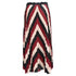 Women's Ba&Sh Hendy Pleated Midi Skirt in Multicolor Polyester