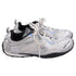 Men's Balenciaga Radar Gradient Lines Sneakers in Silver Polyester