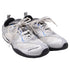 Men's Balenciaga Radar Gradient Lines Sneakers in Silver Polyester