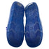 Men's Burberry Stingray Charm-Embellished Slide Sandals in Blue Rubber