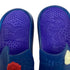 Men's Burberry Stingray Charm-Embellished Slide Sandals in Blue Rubber