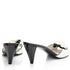 Women's Chanel Vintage Quilted Leather Camelia Mules - Size 9 / 39