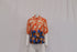 Women's Dries Van Noten Floral-Print Short Sleeve Blouse in Multicolor Polyester