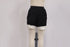Women's Dries Van Noten High-Rise Embroidered Shorts in Black Silk