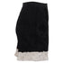 Women's Dries Van Noten High-Rise Embroidered Shorts in Black Silk