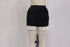 Women's Dries Van Noten High-Rise Embroidered Shorts in Black Silk
