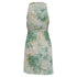 Women's RED Valentino Leaf-Printed Mini Dress in Multicolor Silk