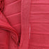Women's Herve Leger Bodycon Mini Dress in Red Rayon