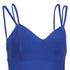 Women's Herve Leger Strappy Mini Dress in Blue Rayon