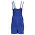 Women's Herve Leger Strappy Mini Dress in Blue Rayon