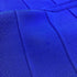 Women's Herve Leger Strappy Mini Dress in Blue Rayon