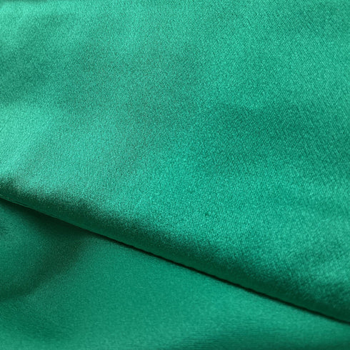 Women's Saloni Mini Dress in Green Silk