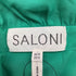 Women's Saloni Mini Dress in Green Silk