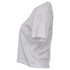 Women's Louis Vuitton Logo Stamp Crop Top in White Cotton