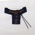 Women's Louis Vuitton Logo Stamp Crop Top in White Cotton