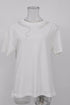 Women's Chloé Graphic Print T-shirt in White Cotton
