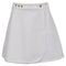 Women's Louis Vuitton A-Line Mini Skirt in White Polyamide