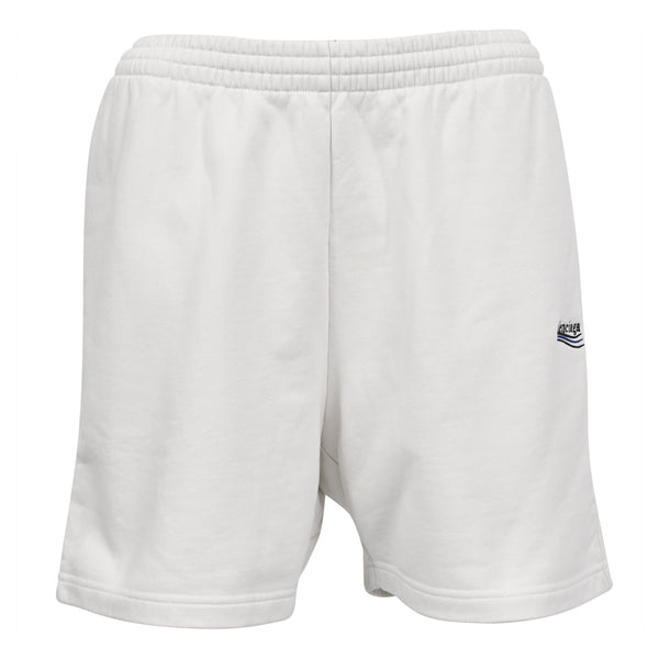 Men's Balenciaga Jogger Shorts in White Cotton