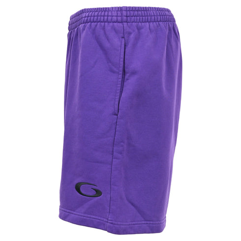 Men's Balenciaga Jogger Shorts in Purple Cotton
