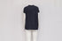 Women's Max Mara Baiocco Elasticated-Trims Blouse in Navy Cotton
