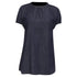 Women's Max Mara Baiocco Elasticated-Trims Blouse in Navy Cotton