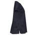 Women's Max Mara Baiocco Elasticated-Trims Blouse in Navy Cotton