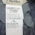 Women's Max Mara Baiocco Elasticated-Trims Blouse in Navy Cotton