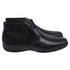 Men's Prada Toblach Leather Chukka Boots in Black Leather