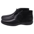 Men's Prada Toblach Leather Chukka Boots in Black Leather