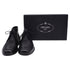 Men's Prada Toblach Leather Chukka Boots in Black Leather