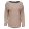 Women's Dior Floral-Print Pleat-Accent Blouse in Pink Silk