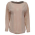 Women's Dior Floral-Print Pleat-Accent Blouse in Pink Silk
