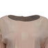 Women's Dior Floral-Print Pleat-Accent Blouse in Pink Silk