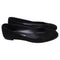 Women's Manolo Blahnik Round-Toe Ballet Flats in Black Suede