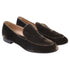 Women's Gianvito Rossi Slip-On Loafers in Olive Velvet