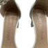 Women's Stuart Weitzman Ankle Strap Sandal Heels in White Leather