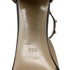 Women's Valentino Garavani Rockstud T-Strap Sandal Heels in Black Leather