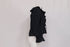 Women's Ulla Johnson Ruffled Collar Blouse in Black Cotton