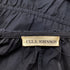 Women's Ulla Johnson Ruffled Collar Blouse in Black Cotton