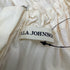 Women's Ulla Johnson Puffed-Sleeve Midi Tiered Dress in Cream Cotton