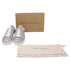 Women's Stuart Weitzman Goldie Faux Pearl-Embellished Sneakers in Silver Glitter