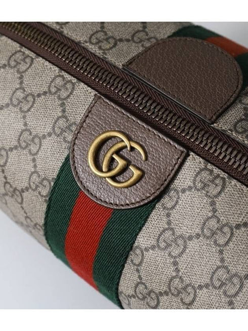 Ophidia Carry On Duffle Bag GG Coated Canvas Large