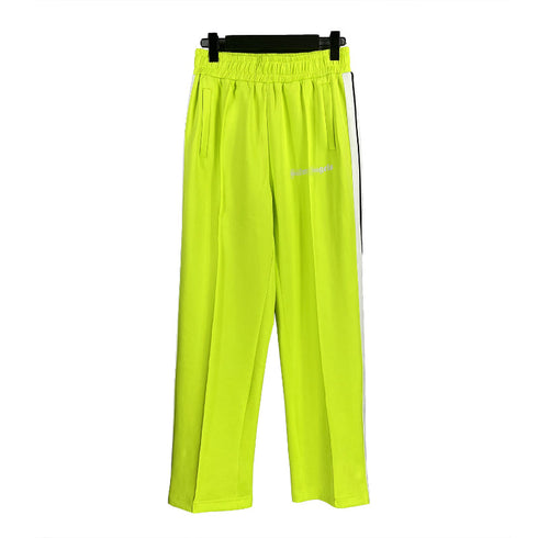 Palm Angle Pants Palm Angels Black and White Striped Casual Trousers Men's and Women's Sports Pants
