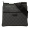 Flat Messenger Bag GG Coated Canvas Small