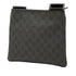 Flat Messenger Bag GG Coated Canvas Small