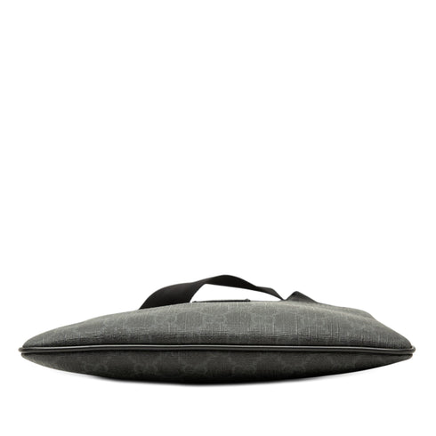 Flat Messenger Bag GG Coated Canvas Small