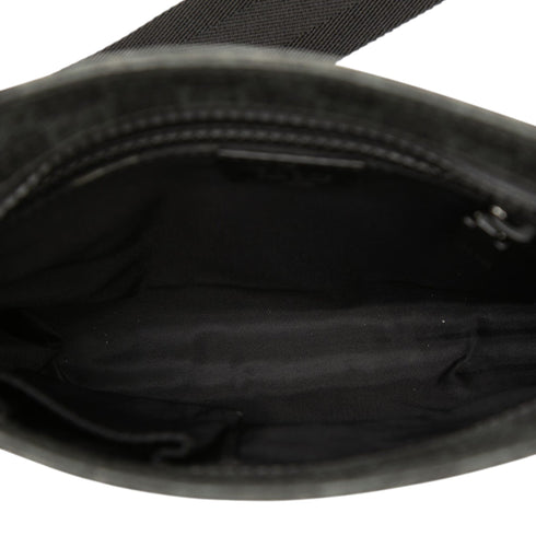 Flat Messenger Bag GG Coated Canvas Small